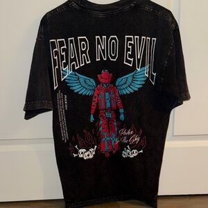 Fear No Evil Graphic T-Shirt rodeo in the sky